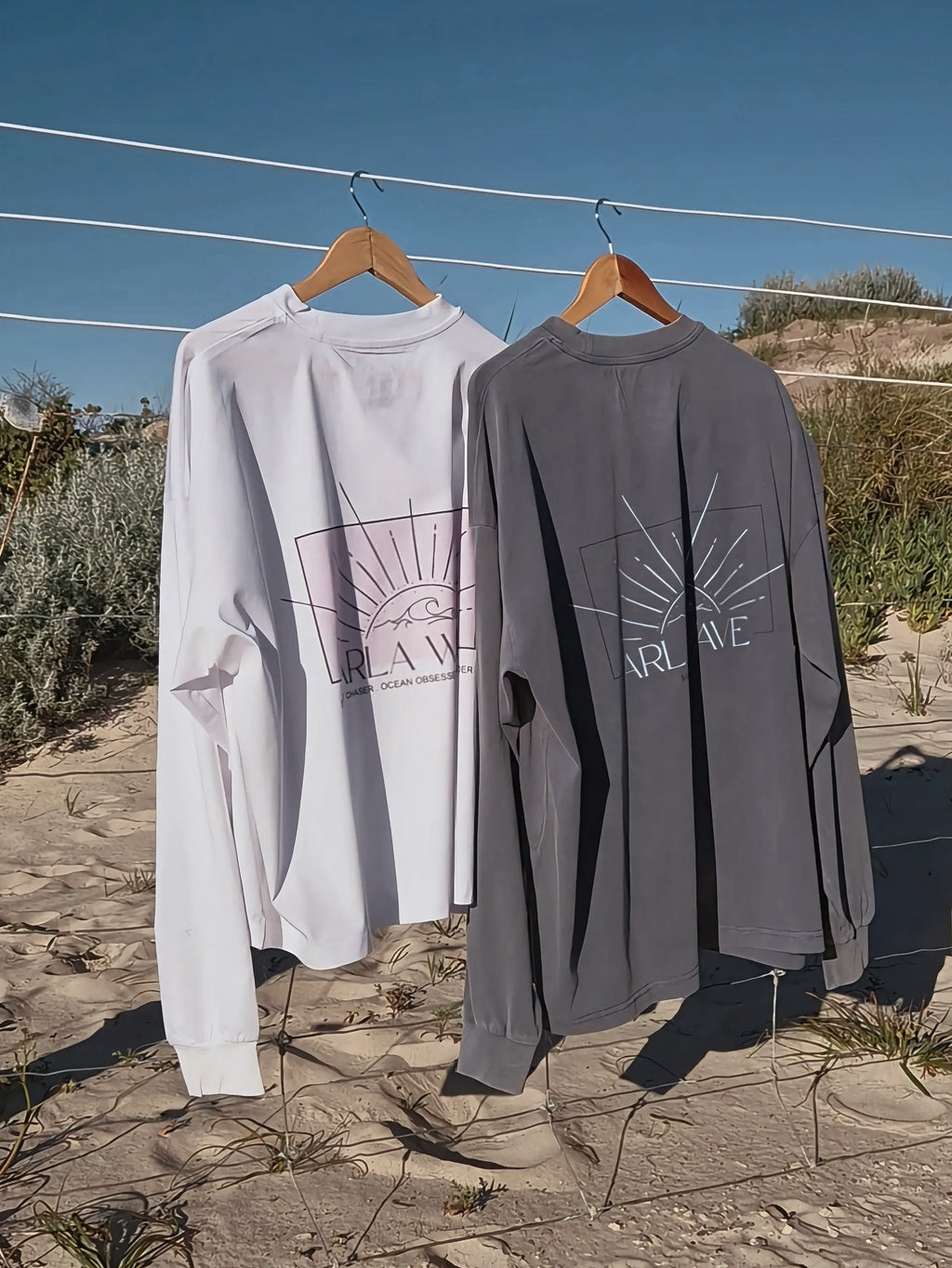 Drift State Oversized Long Sleeve – Deep Navy
